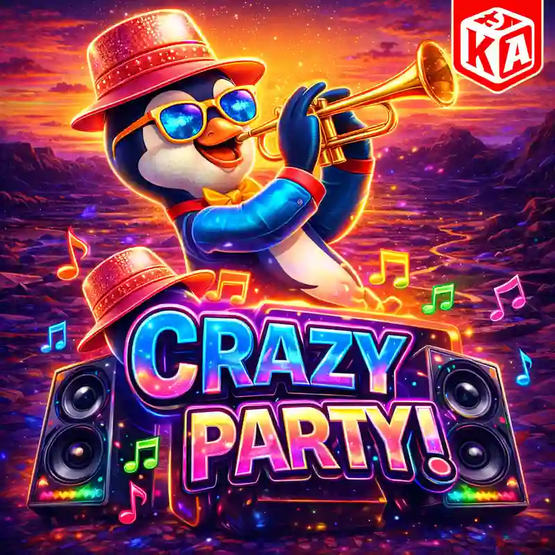 Crazy Party online casino game banner